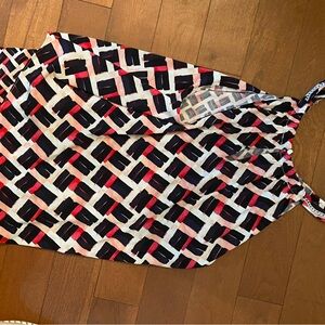 White House black market  sleeveless top.  Great condition